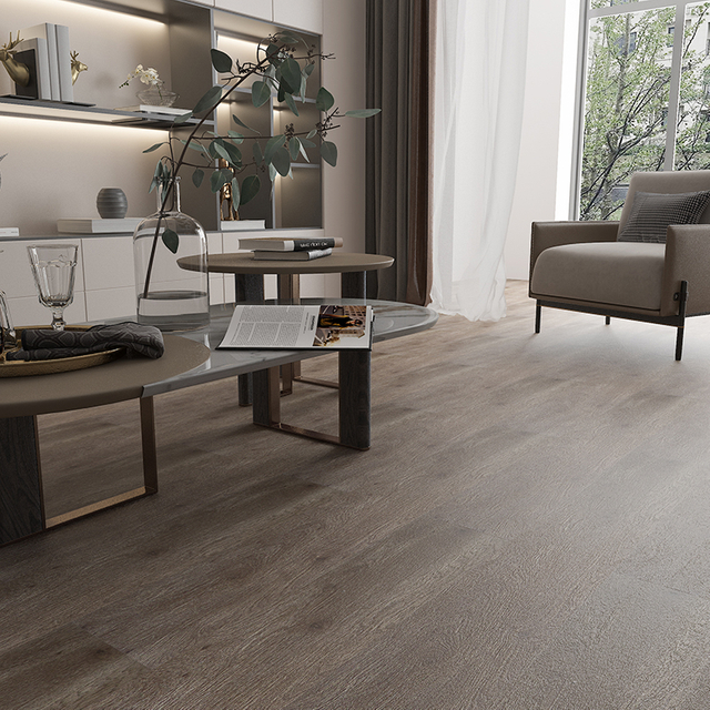 9&times;48'' LVT คลิกปูพื้น