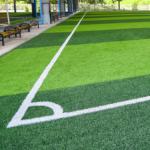 Rumput Sepak Bola Buatan Karpet Sintetis Rumput Olahraga Untuk Rumput Luar Ruangan