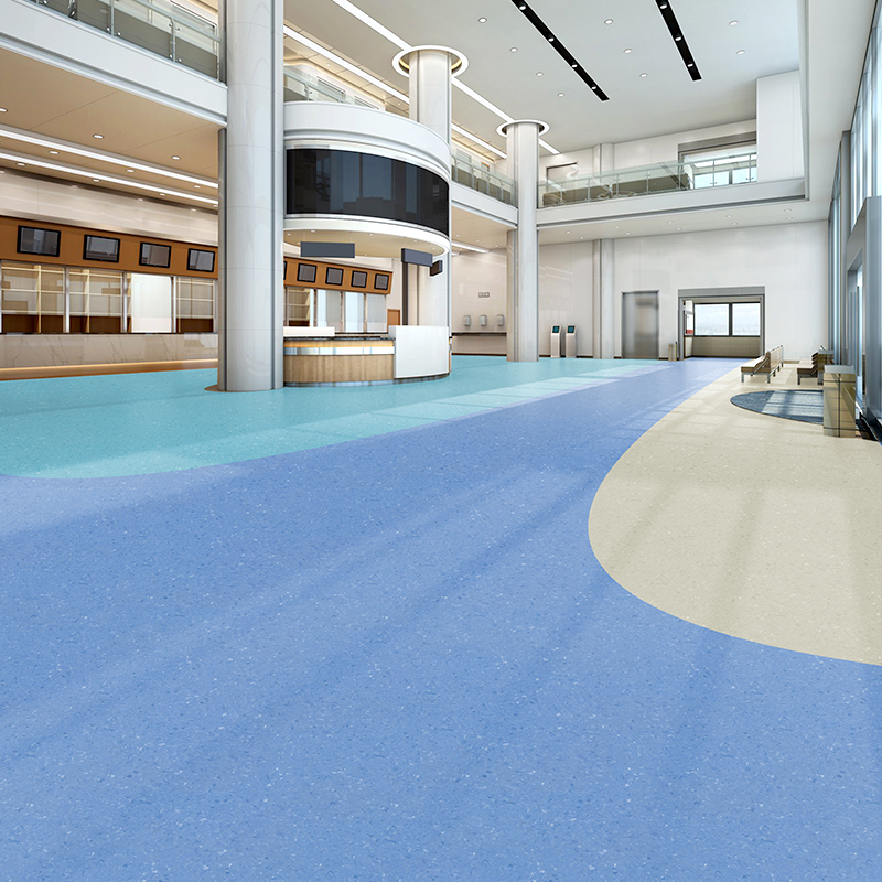 Lantai Vinil Roll Homogen Anti Statis